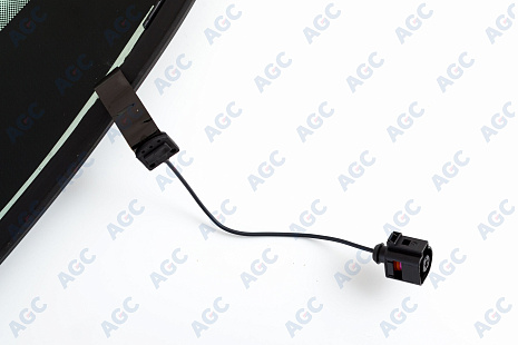 Фото MGC БЕЗ РГ! VOLKSWAGEN PASSAT B6 2005- Стекло ветровое Зеленое - Solar control -С полным обогревом-ДД-VIN-Доп.обор- Изм.шелк