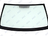 Фото БОР RENAULT LOGAN I/MCV/ LADA LARGUS 2005- Стекло ветровое Зеленое- Без держ.зерк