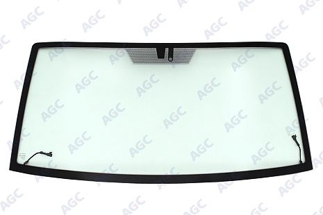 Фото MGC УАЗ 3163 Patriot NEW Стекло ветровое Зеленое Overtinted - Кант- С обогревом - Держ.Зерк