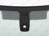 Фото MGC BMW X6 G06 2020- Стекло ветровое Зеленое + Шумоизоляция -ДД - VIN - Инкапс
