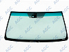 Фото MGC TOYOTA LANDCRUISER J200 2008- Стекло ветровое Зеленое/Зеленая полоса -С обогревом зоны дворников-ДД-VIN-Изм.шелк