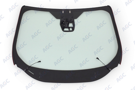 Фото MGC FORD KUGA 2012- Стекло ветровое Зеленое + Шумоизоляция -Кам-С полным обогревом-ДД-VIN-Инкапс- Изм.шелк