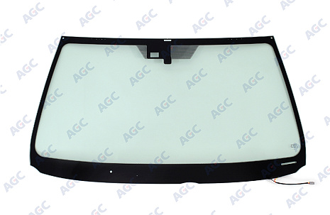 Фото AGC LEXUS IS200/250/350 2005- Стекло ветровое Зеленое - Solar control -С обогревом зоны дворников-ДД-VIN- Изм.шелк