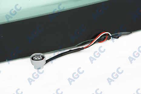 Фото MGC TOYOTA LANDCRUISER 150 PRADO 2009- Стекло ветровое Зеленое/Голубая полоса + Solar control -С обогревом зоны дворников-ДД-Доп.обор