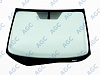 Фото MGC HONDA CR-V 2012- Стекло ветровое Зеленое -VIN-Изм.держ.зерк+шелк