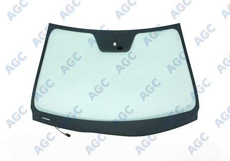 Фото MGC KIA CEED 2006- Стекло ветровое Зеленое - Solar control -С обогревом зоны дворников -ДД-VIN- Изм.шелк