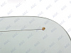 Фото MGC SHACMAN/SHAANXY F2000/F3000/X3000 2012- Стекло ветровое Зеленое + Ант