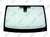Фото AGC CITROEN BERLINGO/ PEUGEOT PARTNER 2008- Стекло ветровое Зеленое - Solar control -ДД-VIN-Инкапс- Изм.шелк