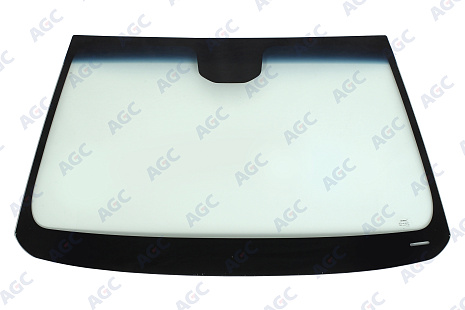 Фото NDG CHEVROLET CRUZE 2009- Стекло ветровое Зеленое Solar Control/Голубая полоса- VIN
