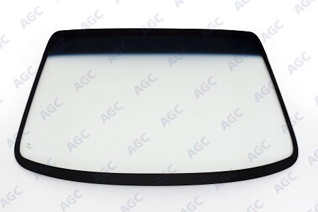 Фото MGC DAEWOO/CHEVROLET LANOS 1997-2009- Стекло ветровое Прозрачное/Голубая полоса -Без держ.зерк