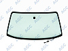 Фото MGC MITSUBISHI PAJERO SPORT 2003- Стекло ветровое Зеленое -С обогревом зоны дворников -Изм.держ.зерк