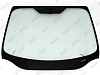 Фото NDG FORD FOCUS III 2011- Стекло ветровое Зеленое - С полным обогревом-VIN- Изм.шелк (Без молдинга)