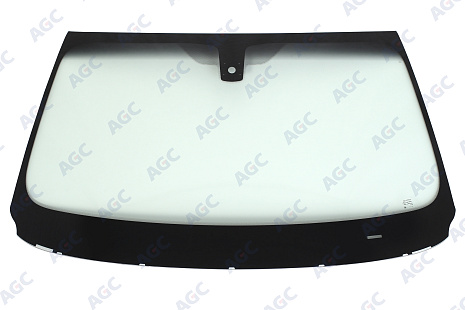 Фото NDG BMW X5 F15 2013-2018 Стекло ветровое Зеленое/Серая полоса -Шелк под ДД-VIN