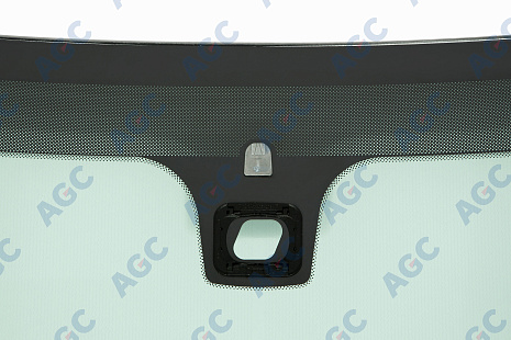 Фото MGC FORD TRANSIT 2006- Стекло ветровое Зеленое -С полным обогревом-ДД-VIN- Держ.зерк- Изм.шелк