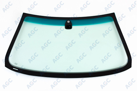 Фото MGC BMW X5 E53 2003-2006 Стекло ветровое Зеленое/Зеленая полоса + Solar control -Изм.ДД-VIN