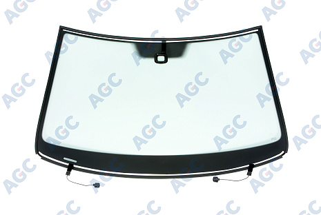 Фото MGC VOLKSWAGEN PASSAT CC 2008- Стекло ветровое Зеленое + Шумоизоляция -С полным обогревом-ДД-VIN-Доп.обор