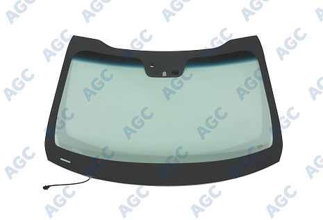 Фото MGC KIA OPTIMA 2013- Стекло ветровое Зеленое/Голубая полоса + Solar control -С обогревом зоны дворников -Изм.дд-Датч.влажн-VIN Изм.шелк