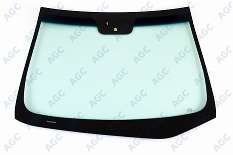 Фото MGC HYUNDAI I30 2012- Стекло ветровое Зеленое/Голубая полоса + Solar control -Датч.влажн-VIN
