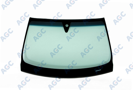 Фото MGC INFINITI EX35/QX50/J50/EL 2007- Стекло ветровое Зеленое/Голубая полоса + Solar control -С обогревом зоны дворников -ДД-VIN-Инкапс