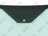 Фото MGC FORD TRANSIT V363 низк. 2014- Стекло ветровое Зеленое - Solar control -VIN-Инкапс-Держ.зерк