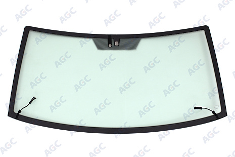 Фото MGC УАЗ 3163 Patriot NEW Стекло ветровое Зеленое Overtinted - Кант- С обогревом - Держ.Зерк