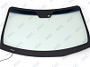 Фото NDG HYUNDAI SANTA FE 2006- Стекло ветровое Зеленое/Голубая полоса -С обогревом зоны дворн.- Место под ДД-VIN- Изм.шелк
