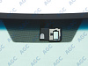 Фото MGC TOYOTA LANDCRUISER J200 2012- Стекло ветровое Зеленое/Голубая полоса + Шумоизоляция  -С полным обогревом+зоны дворников-ДД-VIN-Изм.шелк