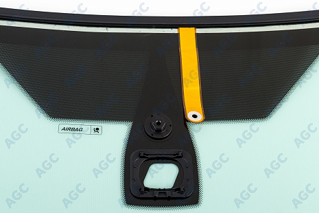 Фото AGC FORD FOCUS II 2004-2011 Стекло ветровое Зеленое - Solar control -С полным обогревом-ДД-VIN-Доп.обор