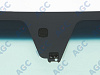 Фото MGC SSANGYONG KYRON 2005-/ACTYON 2006- Стекло ветровое Зеленое/Голубая полоса -С обогревом зоны дворников-ДД-VIN- Изм.шелк