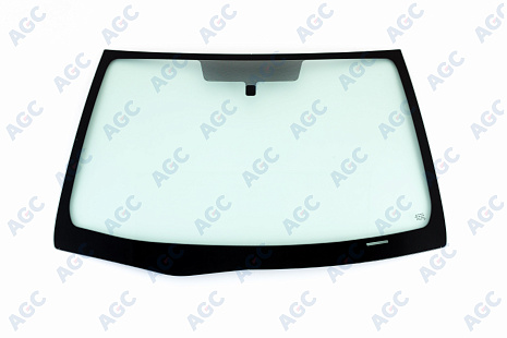 Фото MGC NISSAN TIIDA 2004- Стекло ветровое Зеленое - Solar control -VIN