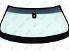 Фото MGC BMW X6 E71 2008-2009 Стекло ветровое Зеленое/Серая полоса + Solar control -ДД-VIN