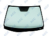 Фото BGW KIA CEED 2010- Стекло ветровое Зеленое -С обогревом зоны дворников- VIN- Изм.шелк