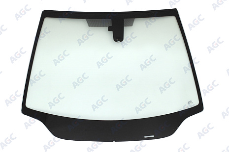 Фото MGC БЕЗ РГ! HONDA CIVIC 2005- Стекло ветровое Зеленое - Solar control -ДД-VIN-Доп.обор- Изм.шелк