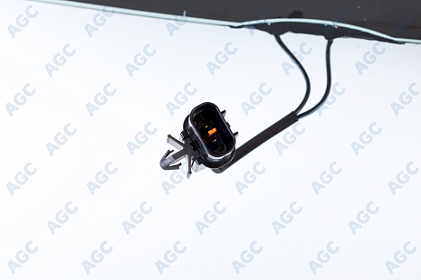 Фото MGC KIA CEED 2006- Стекло ветровое Зеленое - Solar control -С обогревом зоны дворников-VIN