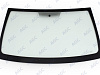 Фото БОР RENAULT LOGAN I/MCV/ LADA LARGUS 2005- Стекло ветровое Зеленое