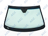 Фото MGC CHEVROLET CAPTIVA/OPEL ANTARA 2006- Стекло ветровое Зеленое/Голубая полоса -ДД-VIN- Изм.шелк
