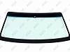 Фото MGC MITSUBISHI PAJERO III/PAJERO IV/SHOGUN 2003- Стекло ветровое Зеленое/Голубая полоса -Изм.держ.зерк