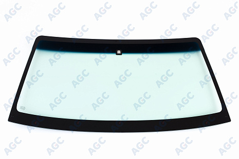 Фото MGC MITSUBISHI PAJERO III/PAJERO IV/SHOGUN 2003- Стекло ветровое Зеленое/Голубая полоса -Изм.держ.зерк