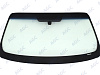 Фото MGC INFINITI FX35/45 2003- Стекло ветровое Зеленое/Голубая полоса + Solar control - VIN-ОКНО