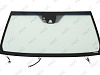 Фото MGC TOYOTA LANDCRUISER J200 2015- Стекло ветровое Зеленое/Голубая полоса -Шелк под Кам -С полным обогревом+обогрев зоны дворников - Шелк для ДД-VIN-Изм.шелк