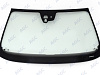 Фото MGC VOLVO S80/V70 /XC70 2013- Стекло ветровое Зеленое -Solar Control -С полным обогревом-ДД- Сист.тормож -VIN-Доп.обор