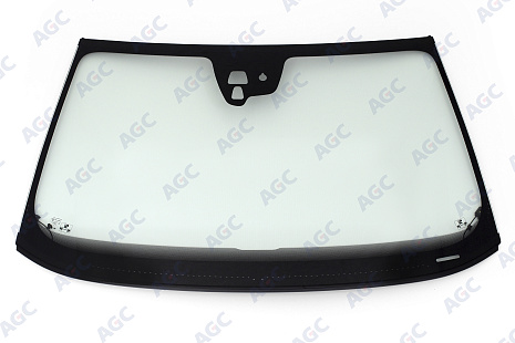 Фото MGC VOLVO S80/V70 /XC70 2013- Стекло ветровое Зеленое -Solar Control -С полным обогревом-ДД- Сист.тормож -VIN-Доп.обор