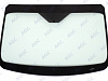 Фото AGC FORD TRANSIT V363 выс. 2014- Стекло ветровое Зеленое - Solar Control -VIN-Инкапс- Держ.зерк