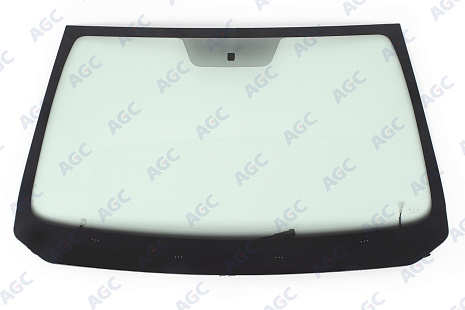 Фото Sisecam RENAULT LOGAN II/SANDERO 2014- Стекло ветровое Зеленое -С полным обогревом