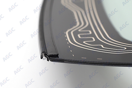 Фото MGC MERCEDES E-CLASS W212 2012- Стекло ветровое Зеленое - Solar control -Кам-С обогревом зоны дворников -ДД-VIN-Доп.обор-Инкапс-Изм.шелк