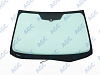 Фото MGC SUBARU FORESTER 2013- Стекло ветровое Зеленое -С обогревом зоны дворников-VIN