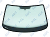 Фото MGC VOLKSWAGEN CADDY 2010- Стекло ветровое Зеленое - Solar control -VIN-Инкапс- Изм.шелк