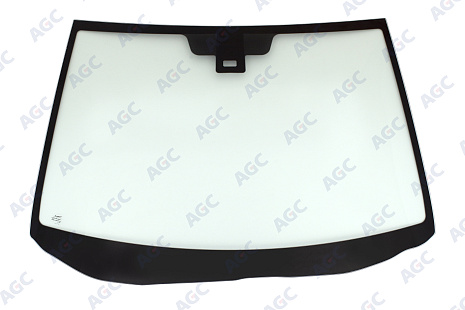 Фото NDG MAZDA CX-7 2007- Стекло ветровое Зеленое -Место для ДД- Изм.шелк (Без молдинга)