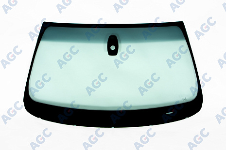 Фото MGC BMW X6 E71 2009-2014 Стекло ветровое Зеленое/Серая полоса + Solar control -Изм.ДД-VIN