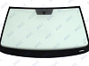 Фото NDG VOLKSWAGEN POLO V 4D СЕД 2009- Стекло ветровое Зеленое - Solar Control -VIN- Нижний молдинг